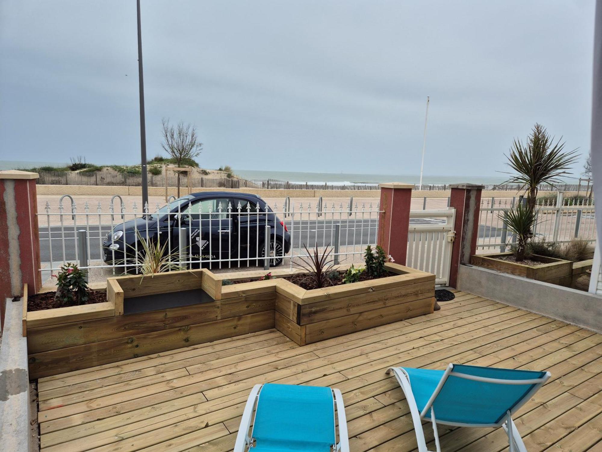 Ferienwohnung Joussac Cote Plage - Vue Ocean Soulac-sur-Mer Exterior foto